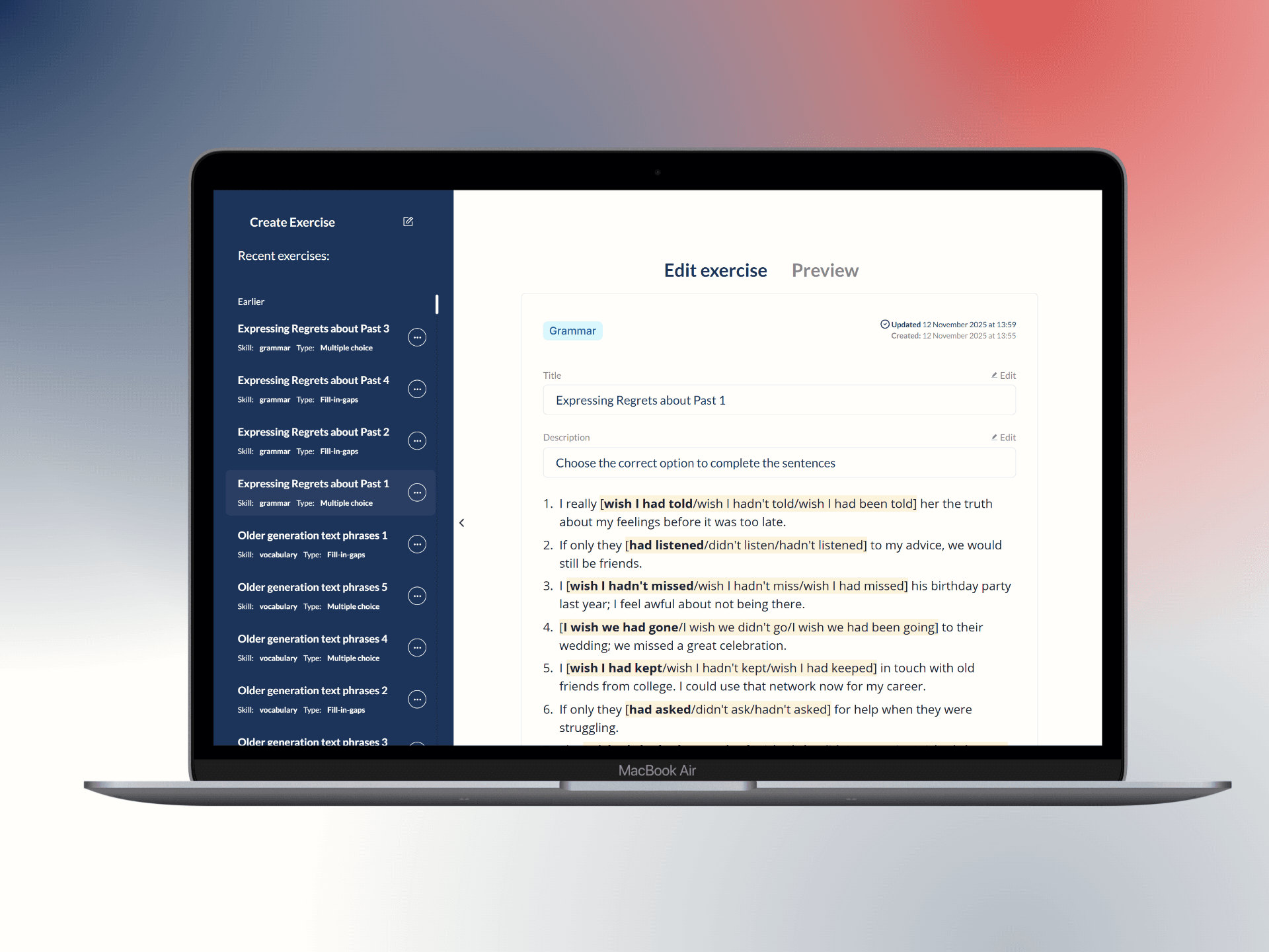 AI ESL Teacher Toolkit screenshot 3
